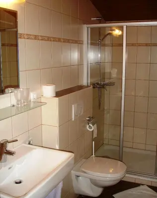 Ein Badezimmer in der Unterkunft Appartements Mooslechner