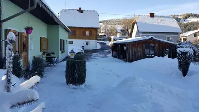 ferienhausfindling St.Lambrecht im Winter