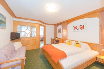 Ein Bett oder Betten in einem Zimmer der Unterkunft Landhaus Kirchgasser