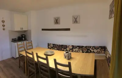 Küche/Küchenzeile in der Unterkunft Haus Georgi