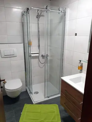 Ein Badezimmer in der Unterkunft Landgasthof Hotel Zehenthof