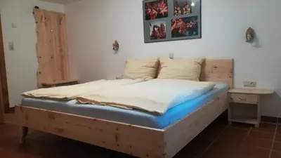 Ein Bett oder Betten in einem Zimmer der Unterkunft Apartments Grabler