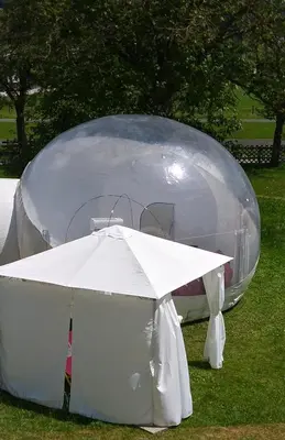 Grundriss der Unterkunft Bubble Tent Hotel