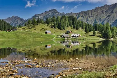 Naturlandschaft in der Nähe der Ferienwohnung