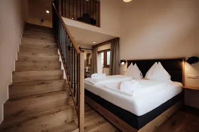 Ein Bett oder Betten in einem Zimmer der Unterkunft FORSTAUERWiRT Hotel & Restaurant
