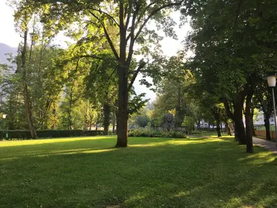 Ein Garten an der Unterkunft Apartment ANKA