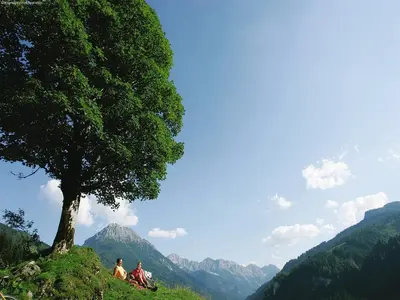 Naturlandschaft in der Nähe der Ferienwohnung