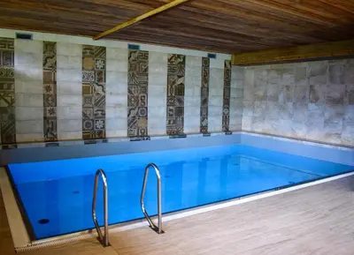 Der Swimmingpool an oder in der Nähe von Gosau Apartment 006