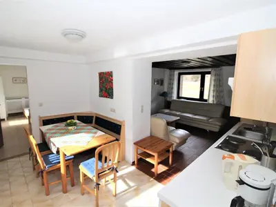 Ein Sitzbereich in der Unterkunft Apartment Fuchsbau-Top 2 by Interhome