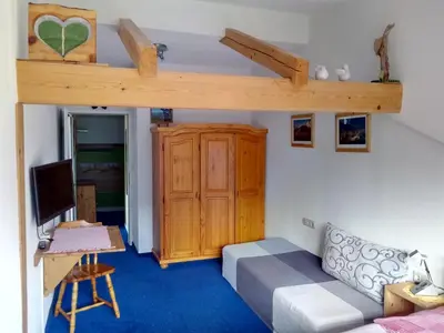 TV/Unterhaltungsangebot in der Unterkunft Apartment Bea