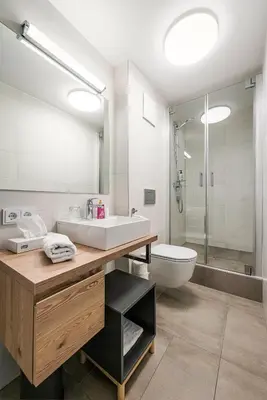 Ein Badezimmer in der Unterkunft Landgasthof & Restaurant Batzenhäusl