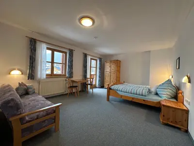 Ein Bett oder Betten in einem Zimmer der Unterkunft Appartement Rettensteiner