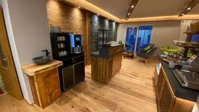 Küche/Küchenzeile in der Unterkunft Smarthotel inAlpe