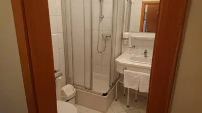 Ein Badezimmer in der Unterkunft Guesthouse Tauplitzalm