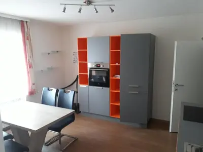Küche/Küchenzeile in der Unterkunft Panorama Appartment