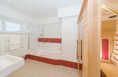 Ein Badezimmer in der Unterkunft Apartment Eisl
