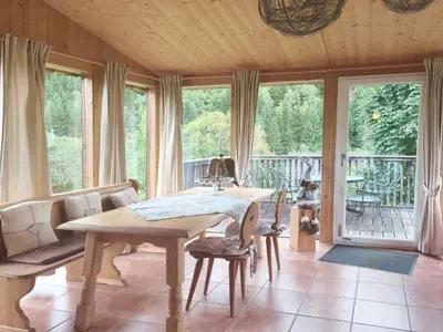 Ein Balkon oder eine Terrasse in der Unterkunft Chalet SCHNEEHASE 10min - Kreischberg