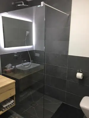 Ein Badezimmer in der Unterkunft Haus Schladming