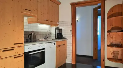 Küche/Küchenzeile in der Unterkunft Haus Elfi
