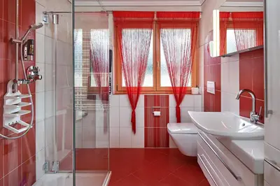 Ein Badezimmer in der Unterkunft Hotel Garni Tannenhof