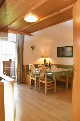 Ein Sitzbereich in der Unterkunft Ferienhaus Steger Maria