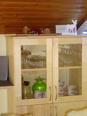 Küche/Küchenzeile in der Unterkunft Ferienwohnung Haus Lehen