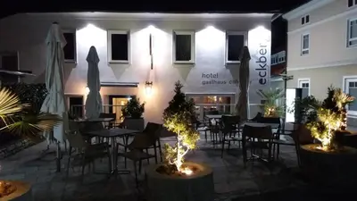 Das Gebäude in dem sich das Hotel befindet
