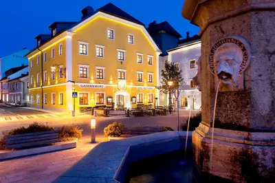 Das Gebäude in dem sich das Hotel befindet