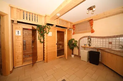 Küche/Küchenzeile in der Unterkunft Landhaus Steiner
