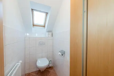 Ein Badezimmer in der Unterkunft Kolping-Ferienhaus