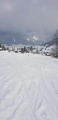 Dachstein view ski apartment im Winter