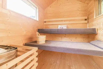 Ein Bett oder Betten in einem Zimmer der Unterkunft Ferienwohnung Lassing