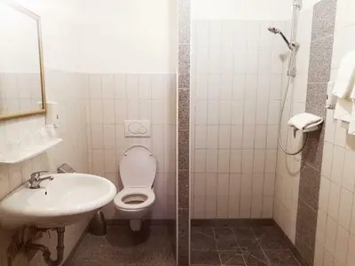 Ein Badezimmer in der Unterkunft Econnomy Adler