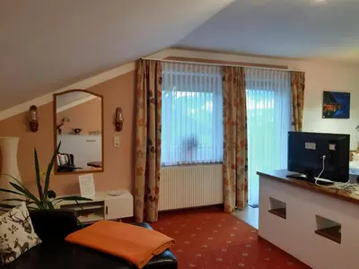 TV/Unterhaltungsangebot in der Unterkunft Appartementhaus Theresia