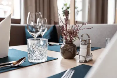 Getränke in der Unterkunft Das Wismeyer - Skihotel an der Plattenkarbahn