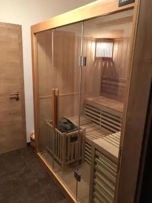 Ein Badezimmer in der Unterkunft Appartementhaus Schütter
