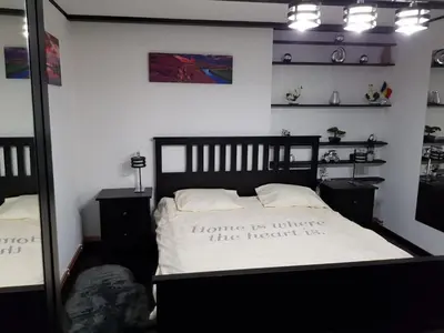 Ein Bett oder Betten in einem Zimmer der Unterkunft Sweet Apartment