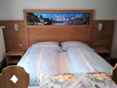 Ein Bett oder Betten in einem Zimmer der Unterkunft Blonbauer