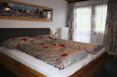 Ein Bett oder Betten in einem Zimmer der Unterkunft Blonbauer