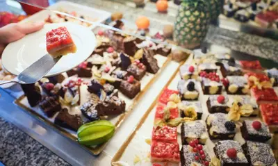 Essen im Hotel oder in der Nähe