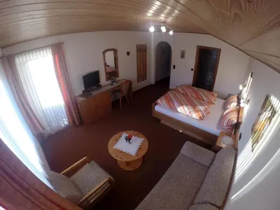 Ein Bett oder Betten in einem Zimmer der Unterkunft Gästehaus Wieser