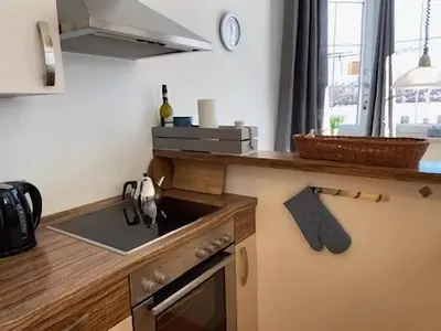 Küche/Küchenzeile in der Unterkunft Apartment by the ski slope