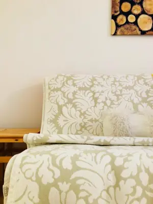 Ein Bett oder Betten in einem Zimmer der Unterkunft Family Apartment Alpine Living 2-4 Persons