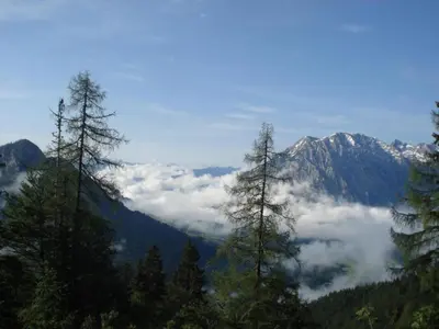 Naturlandschaft in der Nähe der Ferienwohnung