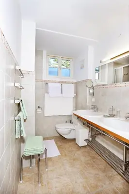 Ein Badezimmer in der Unterkunft Landhaus Mooslechner