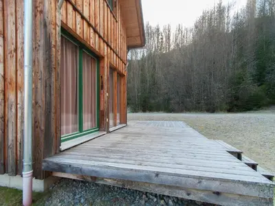 Das Gebäude in dem sich das Chalet befindet