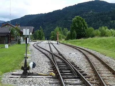 Naturlandschaft in der Nähe des Chalets