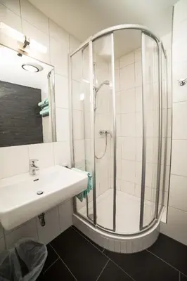 Ein Badezimmer in der Unterkunft Apartments Reiterbäck