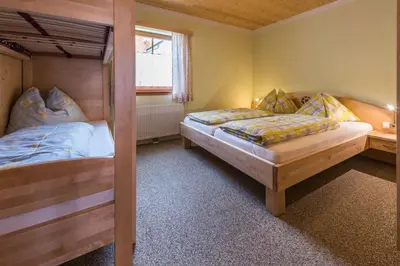 Ein Bett oder Betten in einem Zimmer der Unterkunft Almliesl SCHO-530