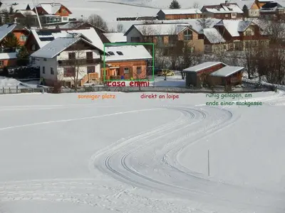 Casa Emmi im Winter